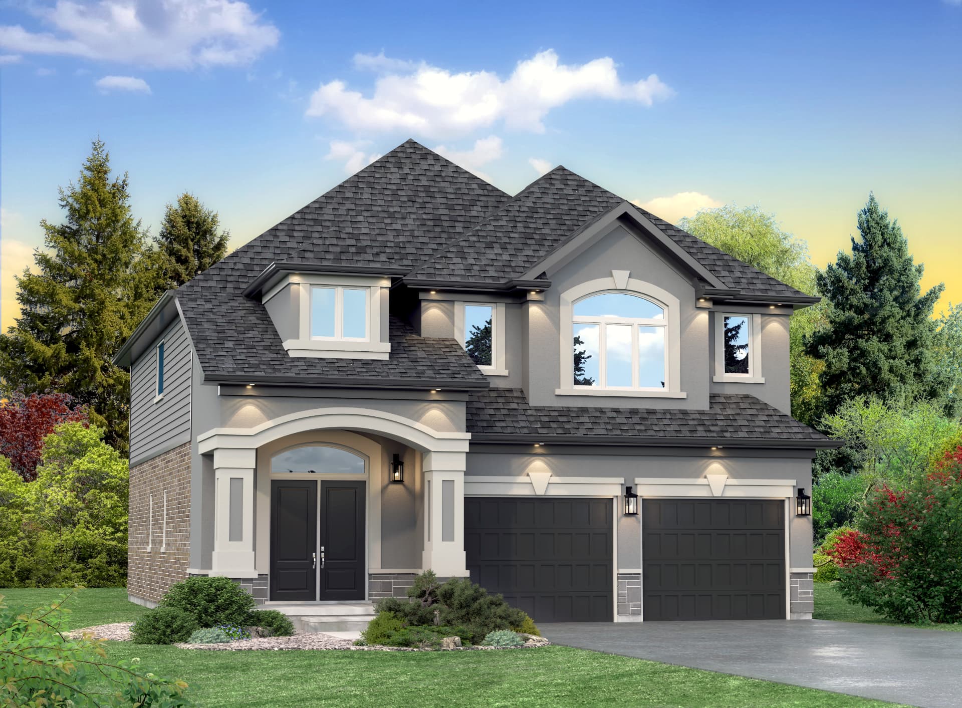 The Madison model home exterior